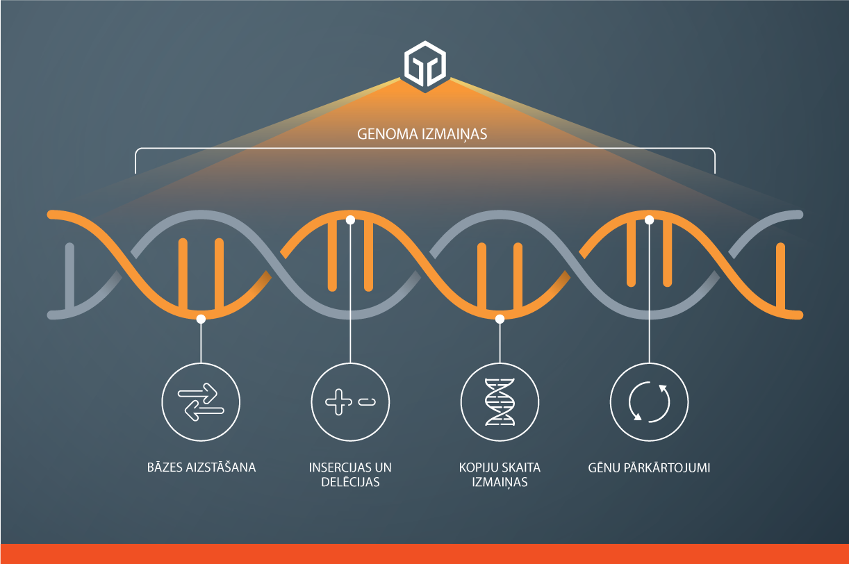Genoma izmaiņas